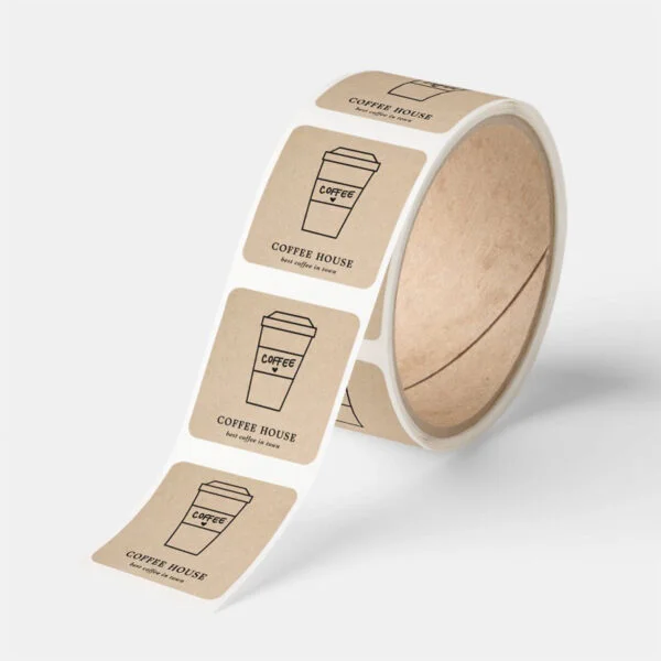 Kraft Paper Stickers