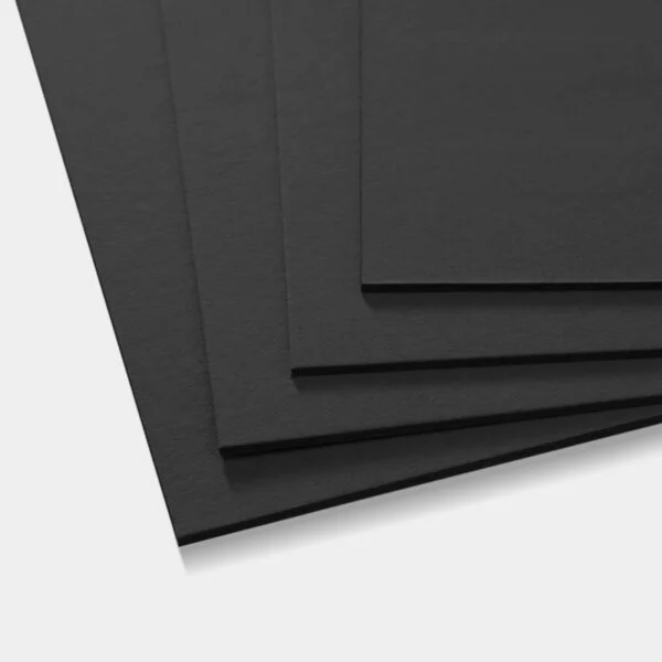 Black cardboard