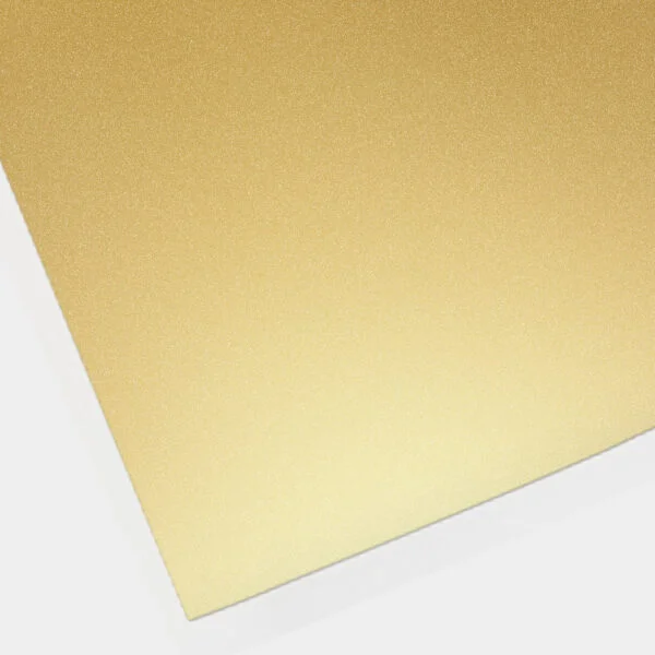 Gold foil cardboard