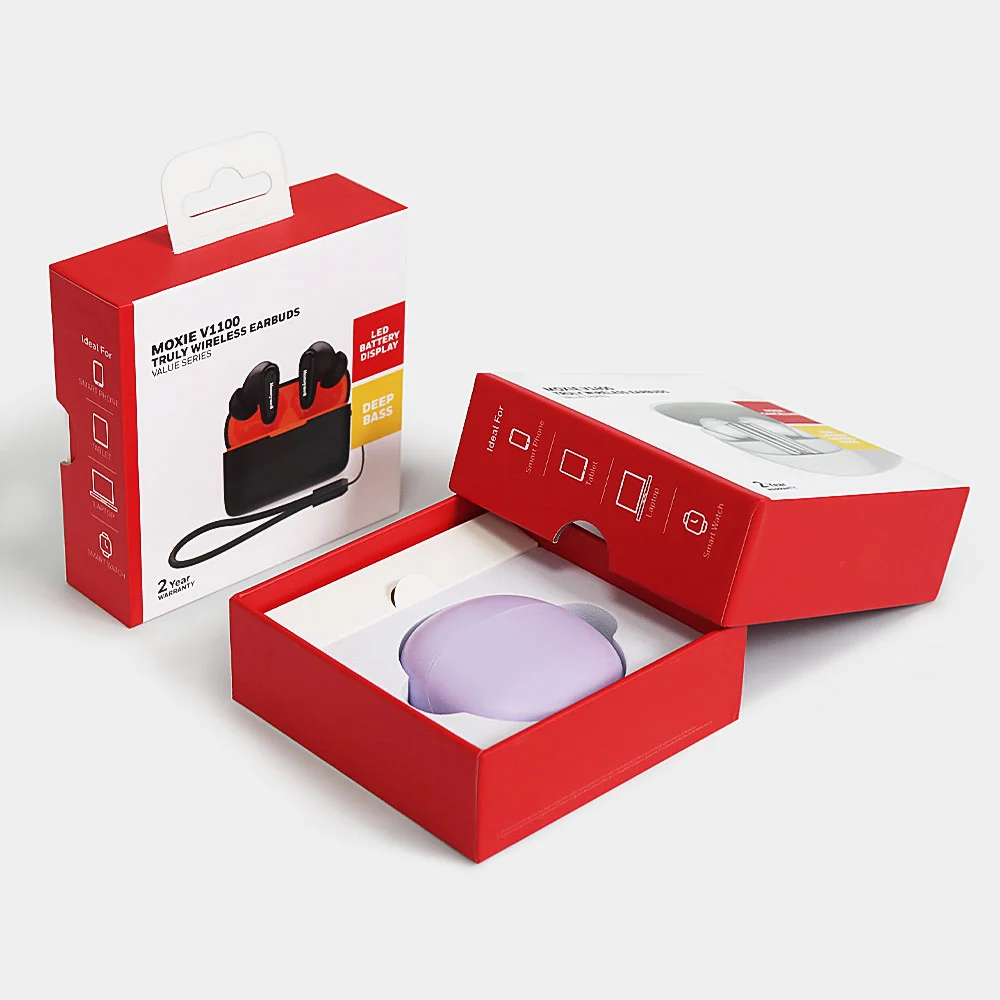 Personalized electronic box with lids